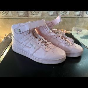 Pink filas size 8
